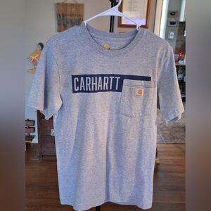 BRAND NEW! Men's small, relaxed, fit gray Carhartt shirt.
